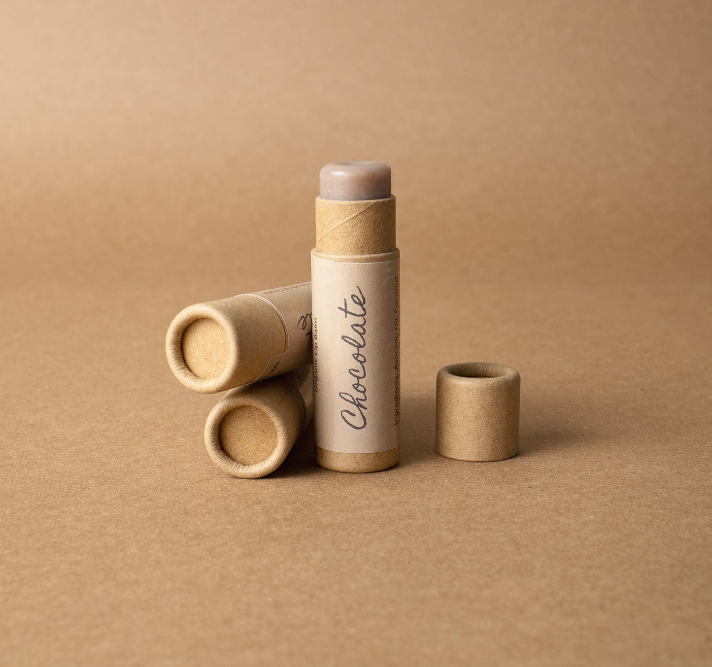 Bálsamo Labial Orgánico de Chocolate