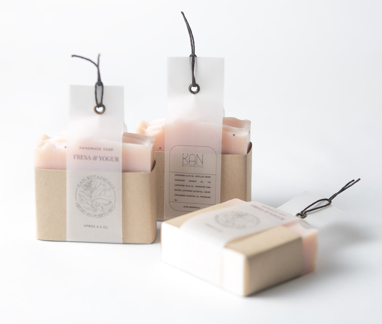 Yogurt Strawberry | Handmade Soap Bar